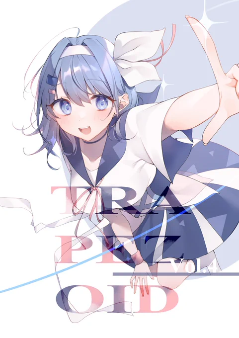 C101 サークル《台形》お品書きです!2日目(土曜)西 ふ02b新刊(左)「TRAPEZOID vol.4」イラスト集・48ページフルカラー頒布価格:1,200円既刊(右)「TRAPEZOID vol.3」イラスト集・48ページフルカラー頒布価格:800円新刊購入の方は名刺お付けします!よろしくお願いします〜 