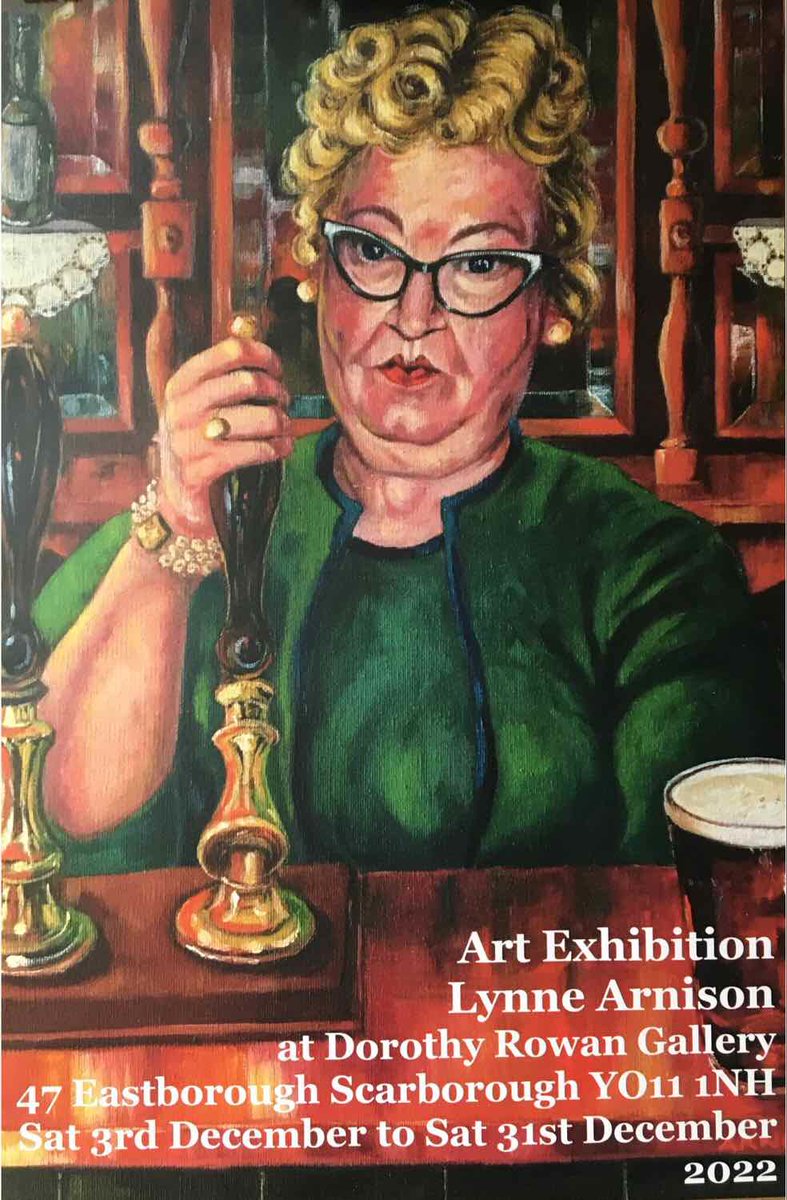 Open 12-3pm  29/12 to 31/12/22 (final day) #artexhibition #scarborough please retweet 🙏🏻