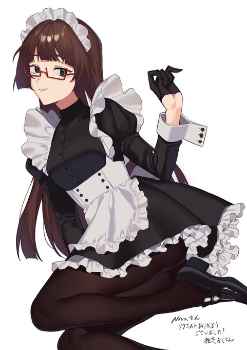 Skebリクありがとうございました!おみあしがよく描けました 