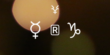 Aeonbird's tweet photo. Mercury retrograde in Capricorn #astrology #livetransit https://t.co/UMabBaFvKw