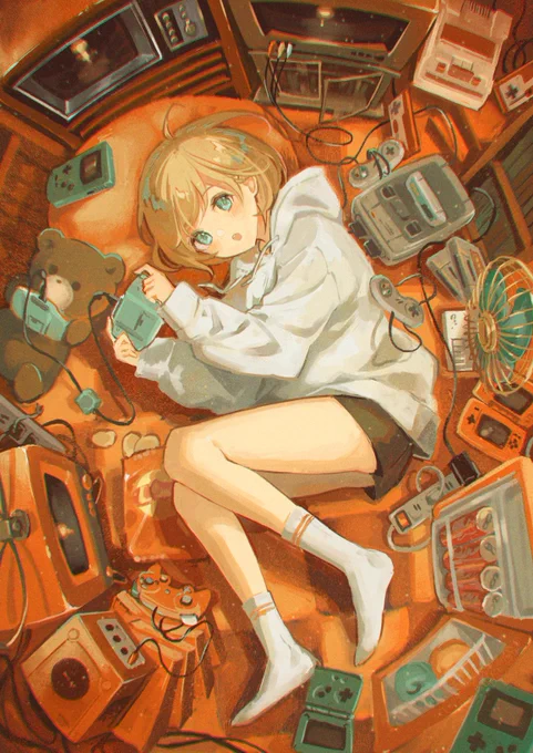 背景たくさん描き込めて満足でした! #2022年自分が選ぶ今年の4枚 