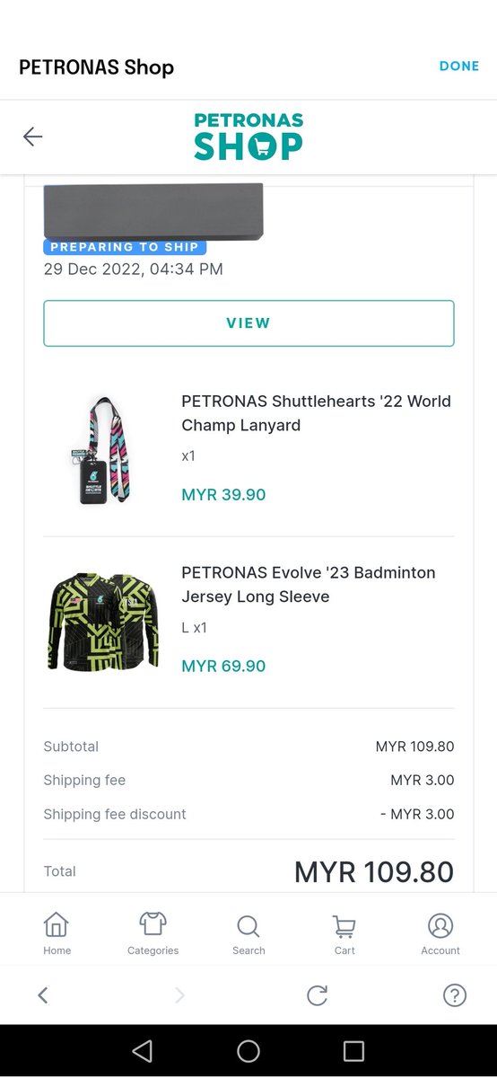 _liyana02's tweet photo. Done borong sebelum masuk tahun baru @petronasshop @setel #SetelPMO23 #PETRONASShopSuperFan23 #GemilangkanLagi #PayWithSetel https://t.co/nr9wYoKLYa
