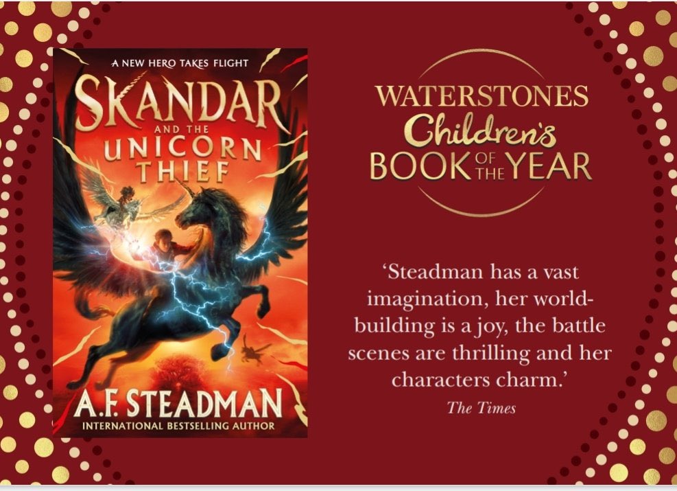 annabelwriter's tweet photo. #Giveaway of Skandar and the Unicorn Thief for teachers, librarians &amp; schools: week 5️⃣

The fourth winner has been announced but there are plenty more weeks left to win a copy! To enter this week 29/12 - comment on this post! I’ll reveal another winner next Thursday 🦄 Good luck! https://t.co/ABsYZVddUM