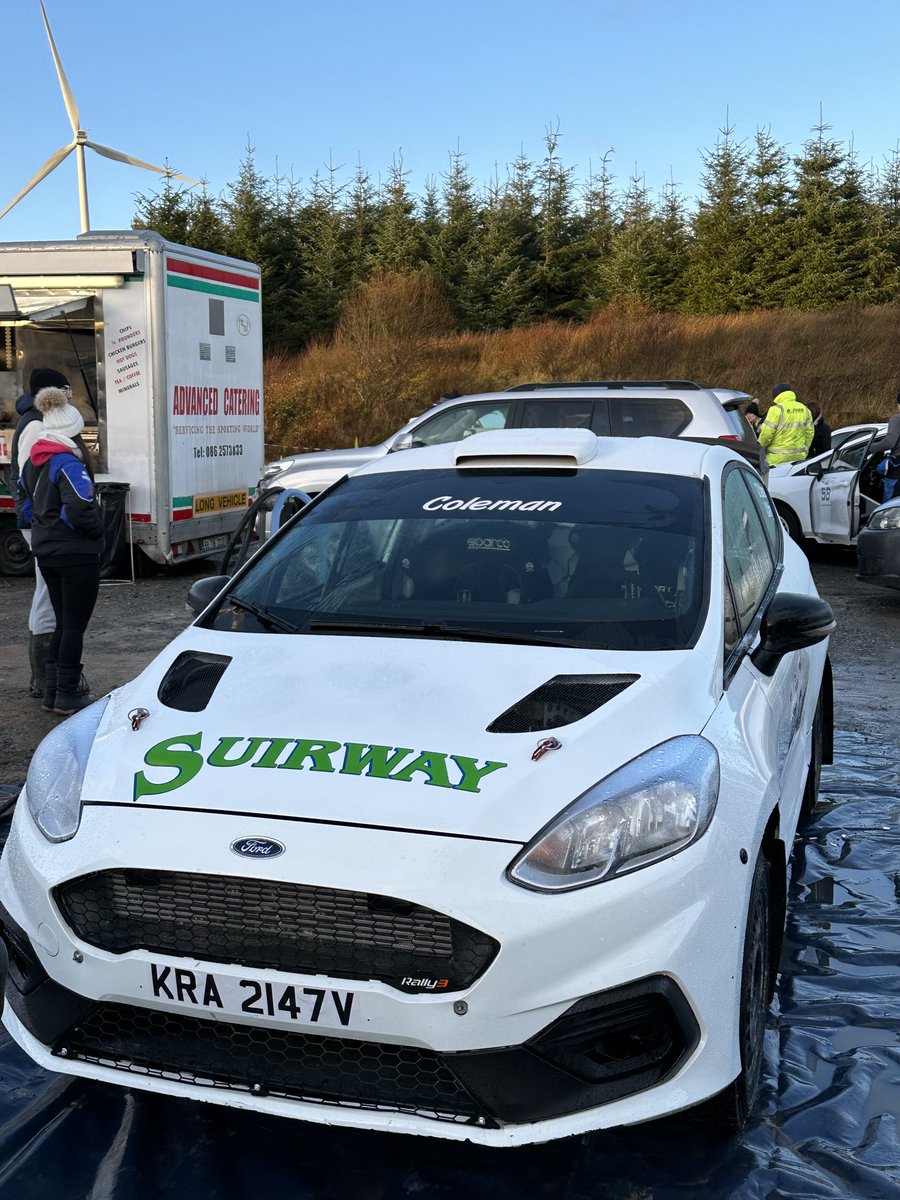 suirway's tweet photo. CMC Rallyprint all go here for ⁦@suirway⁩ ⁦@caseyjaycoleman⁩ &amp; @adam10210 Fiesta Rally3 new experience 4 W/D https://t.co/1OxaAtdFDe