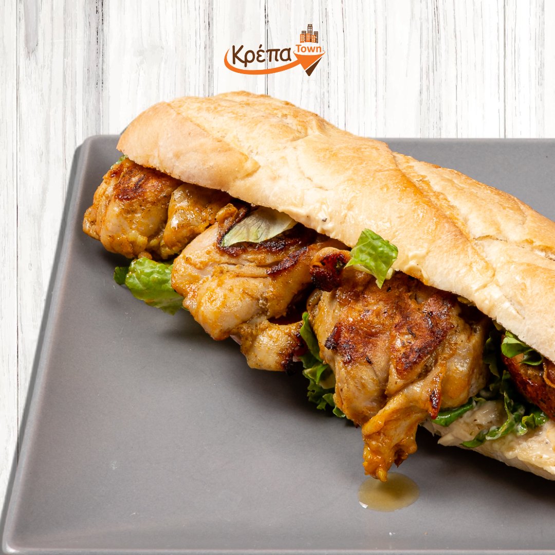 krepatown's tweet photo. Δεν χρειάζονται συστάσεις για την μπαγκέτα μας με φιλέτο κοτόπουλο!

☎️2310.632180
💻 https://t.co/pHgKFaJbap
📍 Μιχαήλ Καραολή 20, Συκιές

#krepatown #Συκιές #Νεάπολη #Πολίχνη #yummy #delicious #delivery #skgfood #thessaloníki https://t.co/lg24CC57l3