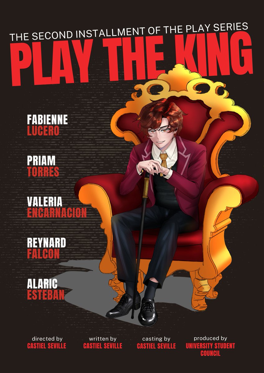 akosiibarraWP's tweet photo. The real power behind the throne will grace us with his presence tonight. #PlayTheKingWP

Art by @RazeDali_ https://t.co/HC8opNeaRX