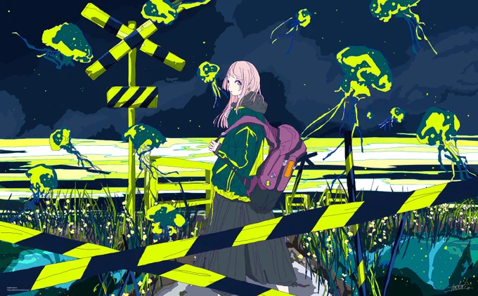 #2022年自分が選ぶ今年の4枚 やさしい空気が描きたくて。 