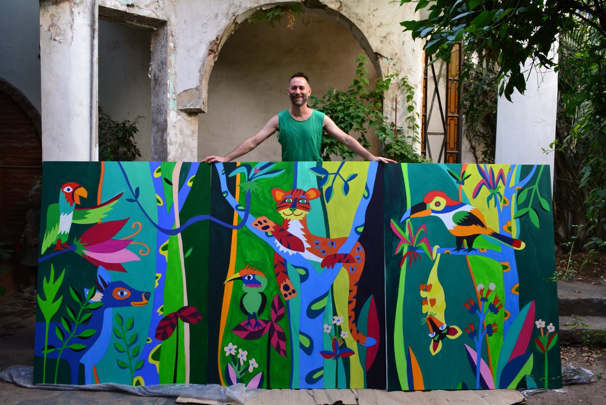 proyectobio's tweet photo. IL BOSCO 
Obra en proceso...
Etapa de color terminada... https://t.co/M9yS2XwBzu