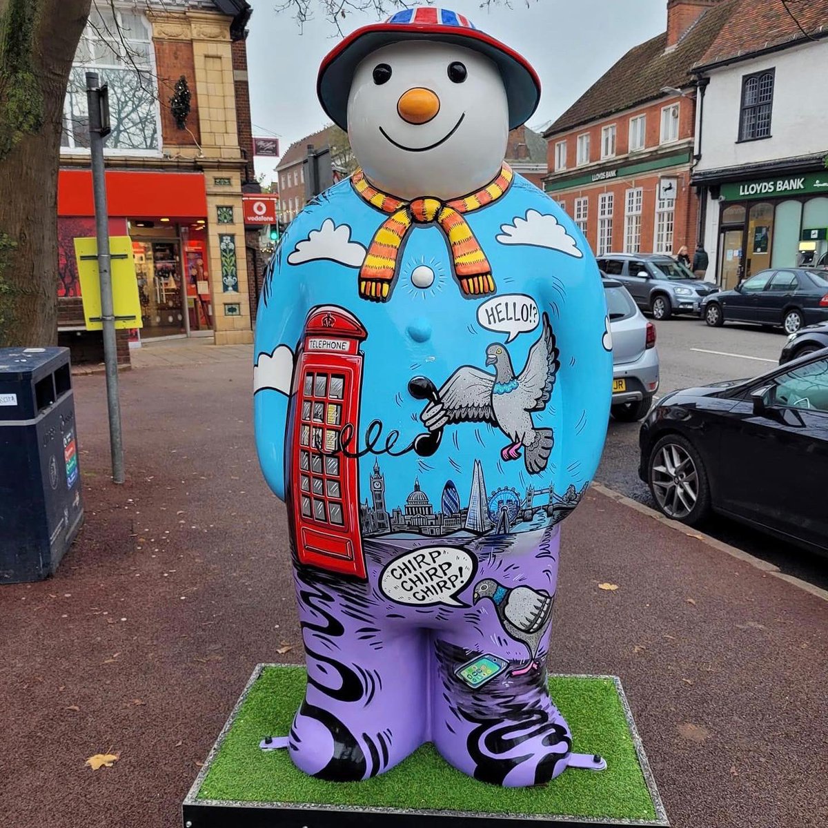 StagWalkers's tweet photo. ⛄️The real ones may have melted away but we enjoyed The Snowman sculpture trail in Hitchin on Tuesday!

🥾Thanks to Al for leading 17 @RamblersGB on our final walk of 2022, including a wander through Oughtonhead Common nature reserve

#ramblers #hertfordshirewalks #hitchin https://t.co/ptVlxdVQLT