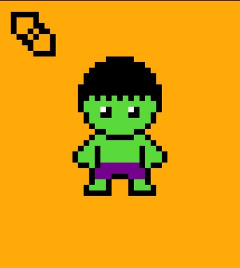 LovMuxtar's tweet photo. Pixel Hulk https://t.co/zQrDXViXz6