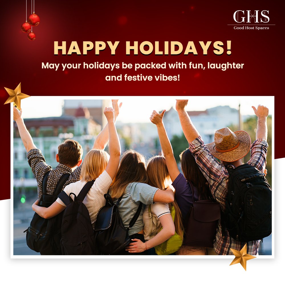 GoodHostSpaces's tweet photo. It's time for a much-needed #break after months of hectic schedules and strenuous work. 

GHS is in #vacation mode. Are you?

Happy #Holidays To All of You Lovely People! https://t.co/gkHCKtRxbT