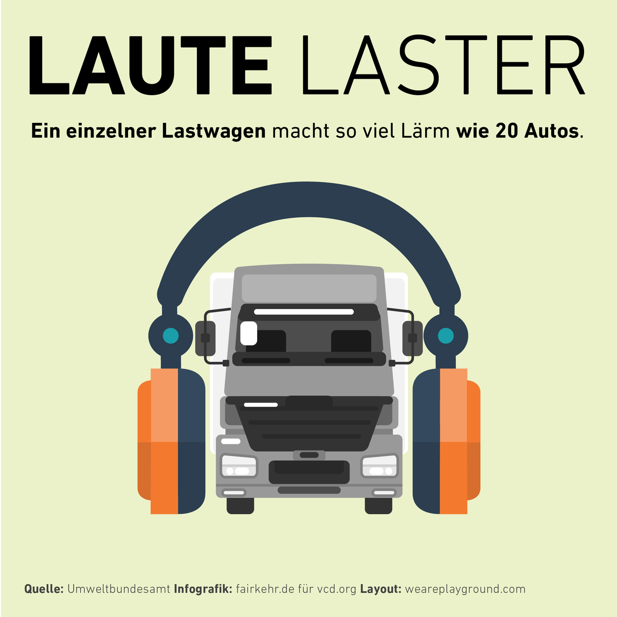 VCDeV's tweet photo. Abgase, Feinstaub - und Lärm. Krach macht krank, er ist neben der Luftbelastung die wichtigste Ursache für langfristige Gesundheitsschäden durch Verkehr. Auch hier würden mehr #Güter auf der #Schiene für Entlastung sorgen. https://t.co/07oIdzZ10f