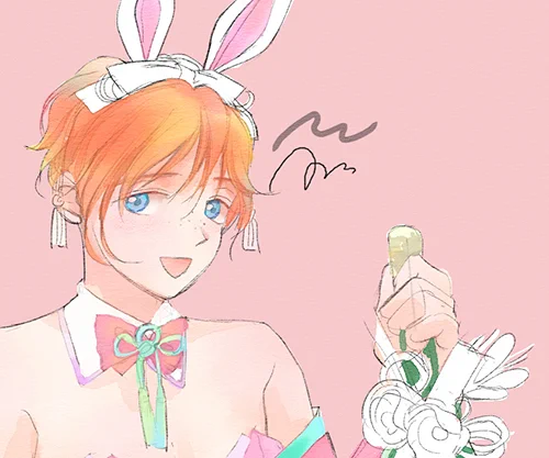 ???楽しく描いてたのに急にRebelle 5バグって筆圧おかしくなっちゃいました😰😰どうしよう 