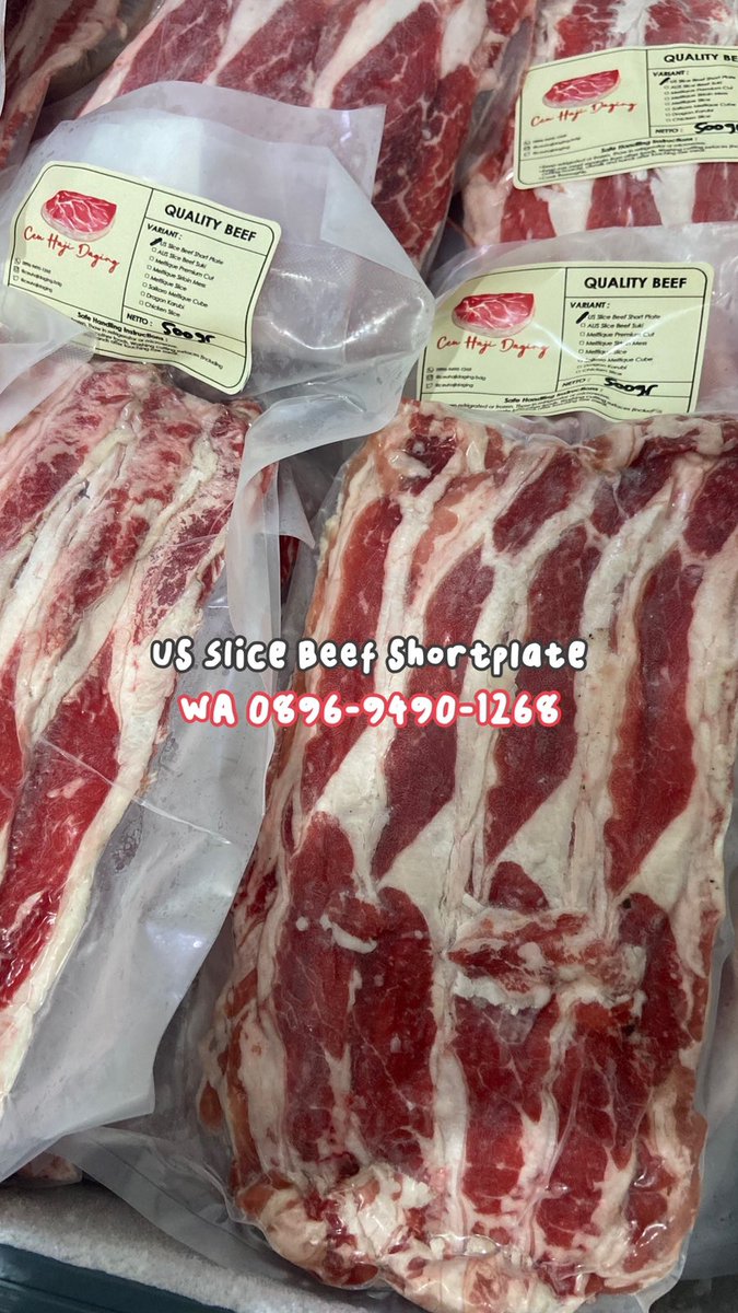 ceuhajidaging's tweet photo. Ready stock perdagingan buat babakaran pas tahun baruan!

US Slice Beef Shortplate
Aus Slice Suki
Meltique Slice
Chicken Slice
Saikoro
Meltique Mess &amp; Premium
Aneka Saus

WA 089694901268
Lokasi : Jl Terjun Bebas no 16 Arcamanik Endah, Kota Bandung https://t.co/8S5CwixwWU