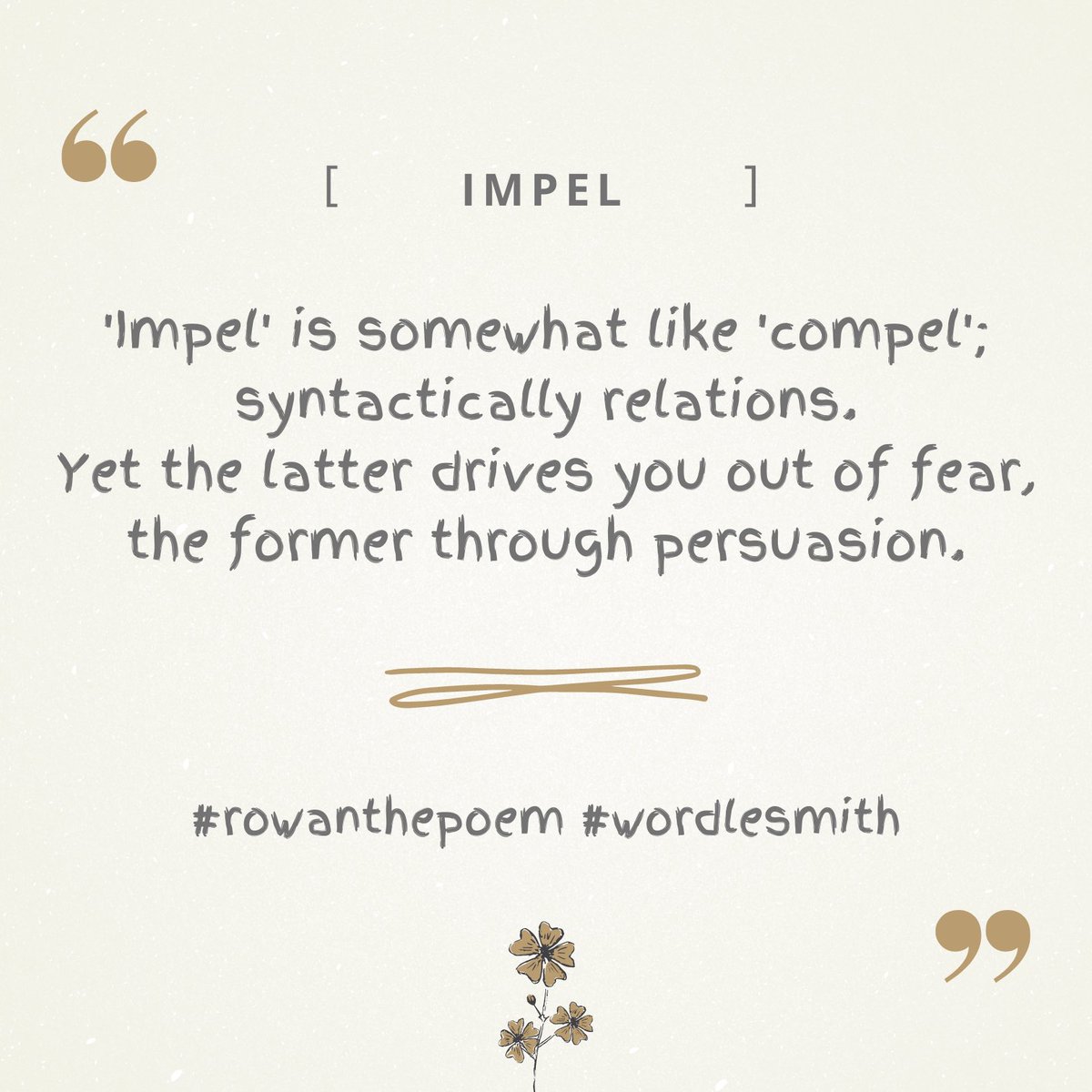 It has passed #midnight in the Minor Outlying Islands #usa  - so it is safe to give you yesterday’s <a href="/nytimes/">The New York Times</a> #wordle (through the #medium of #poetry)

#impel

#wordlesmith #rowanthepoem #poetrycommunity
