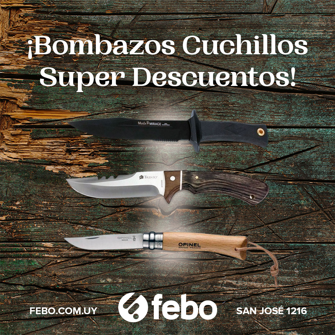 FEBOUY's tweet photo. ¡Increíbles descuentos en todos nuestros cuchillos Opinel y Trento por tiempo limitado! Deslizá para conocer los mejores de ellos. 😉

*Promoción valida en compras web https://t.co/auJ83dkQMJ