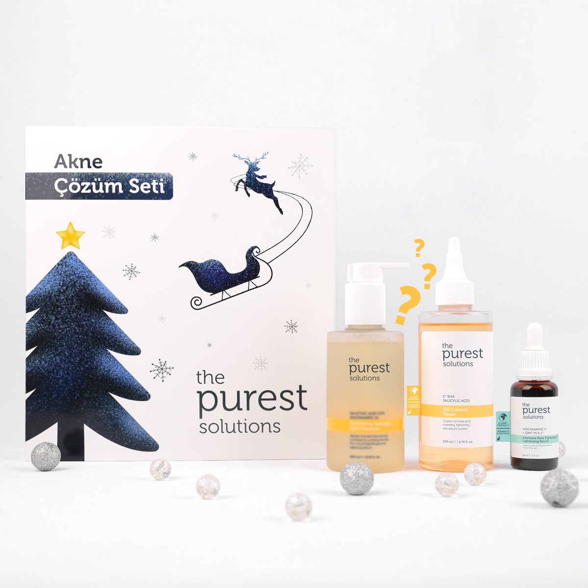 The Purest Solutions ile 2023’te ışıldayan ciltler🫧
Yeni Yıl Özel kutumuz Akne Çözüm Seti'ni 3 kişiye hediye ediyor olacağız.🎁

Yapman gerekenler;
🎄<a href="/ThePuresten/">The Purest Solutions</a> ve <a href="/PurestSolutions/">The Purest Solutions</a> hesaplarını takip etmek
🎄2023ten dileğini mentionlamak 
🎄Retweet yapmak 
🎄Tweet’i beğenmek
