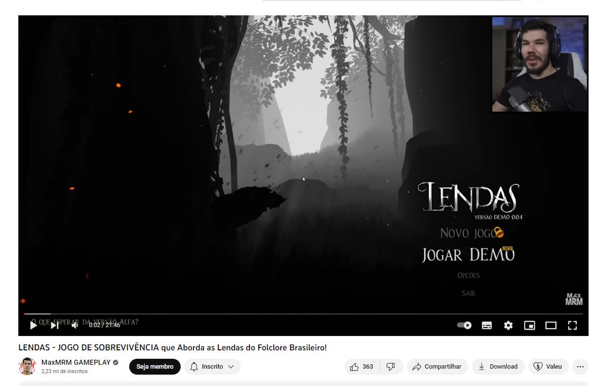 Se eu te contasse que o <a href="/MaxMRM_Gameplay/">MaxMRM</a>, acabou de soltar uma gameplay JOGANDO LENDAS, você acreditaria?? EU SEI... EU TAMBÉM NÃO!
Mas olha aqui:
youtube.com/watch?v=w90ofI…
Não tô mentindo, só estou tremendo...