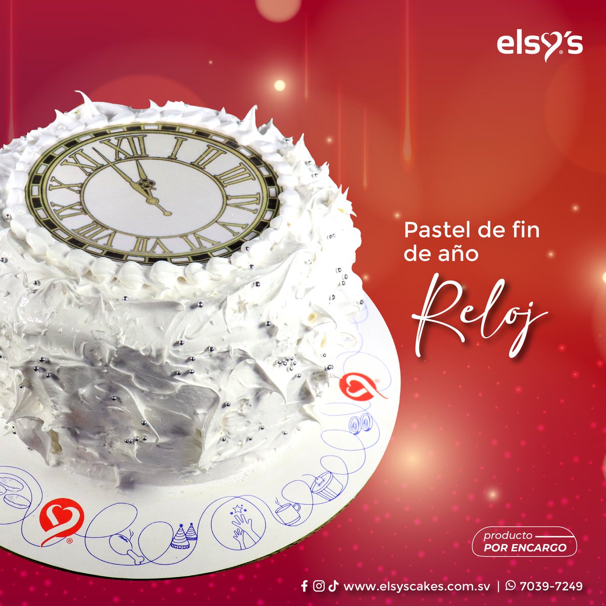elsyscakes1's tweet photo. La dulce tradición que llevamos en el corazón ♥
Pasteles de fin de año 🎆
Disfrútalos en #ElsysCakes u ordena a domicilio:
Pastel Reloj y Oreo Cake.
Ordena por WhatsApp: 📲 https://t.co/8Hdv8EBI62
#FinDeAño #Pasteles #2022 #2023 #Celebracion https://t.co/rsIOQrpP32