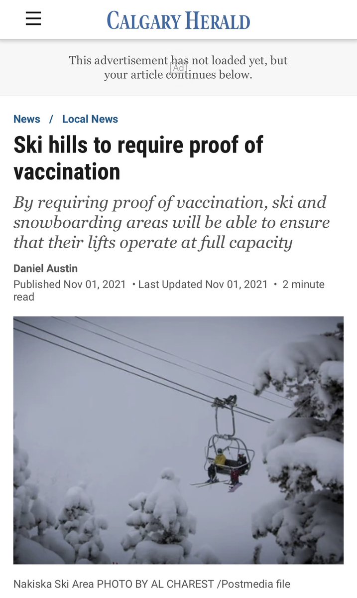 thevivafrei's tweet photo. Never forget… Last year in Canada, they were requiring vaccine passports for ski hills.

They were requiring facemasks on chairlifts.

And these are the people who say they “follow the science”. https://t.co/ZsclQxHCTY