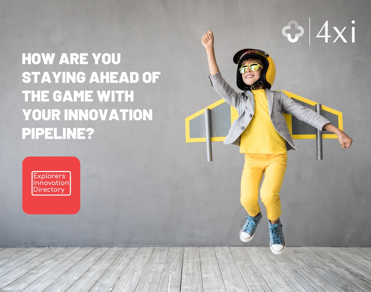 4xiGlobal's tweet image. At 4xi, we know that one of the biggest criticisms of service providers today is a lack of #ProactiveInnovation. Our Explorers Innovation Directory is a carefully curated showcase of best-in-class innovators that can fuel your #InnovationPipeline.