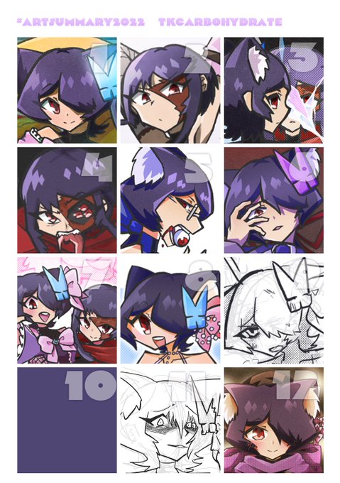 #Artsummary2022
うちの子まとめ🦋🌸 