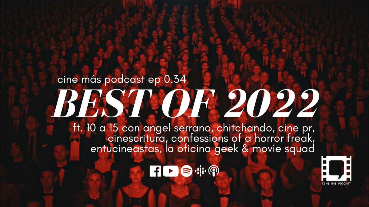 I did a Best of 2022 podcast with a plethora of Puerto Rican film critics. Check it out:  youtu.be/GZGvPL-VEuI

S/O: <a href="/angelest_pr/">angelest.pr</a> <a href="/CINEPR1/">CINEPR</a> <a href="/chitchando/">chitchando</a> <a href="/_amandamunoz/">Mandy</a> <a href="/DailyPlatitude/">Patrick Oneill</a> <a href="/entucineastas/">Entucineastas 🎞</a> <a href="/LaOficinaGeek/">Dennis - La Oficina Geek</a> <a href="/MovieSquadPR/">Movie Squad</a> 🫰