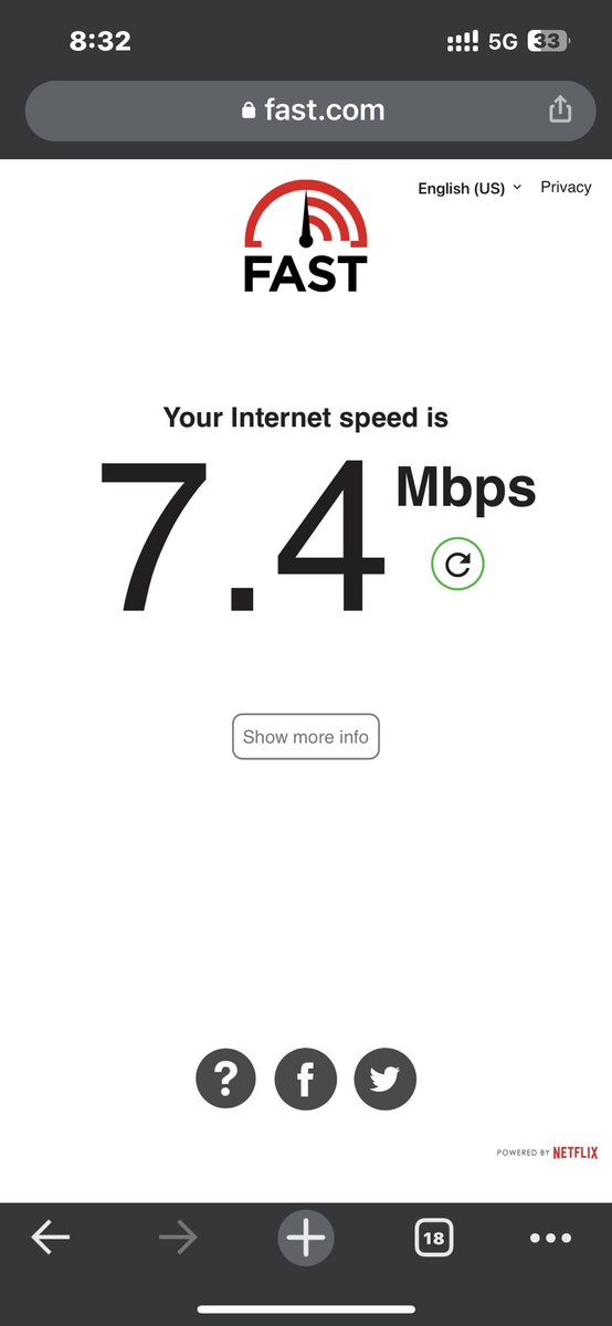 _IamAmar's tweet photo. Awesome Ultra Speed. Really wonderful Jio 5G Live Speed Response.proud to be 5G in India #5g https://t.co/UEurr7tg5K
