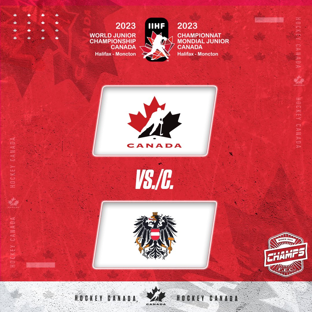 ChampsFEC's tweet photo. Have an awesome night of sports lined up for today:
6:30pm - Canada vs Austria WJC ๐จ๐ฆ
8:15pm - Cowboys vs Titans ๐
9pm - Leafs vs Coyotes ๐
Make CHAMPS your home for all your World Jr Hockey action ๐จ๐ฆ ๐ฅ
#CHAMPSMilton #MiltonON #milton #miltonontario #bowling #hockey https://t.co/nHdDoXeT9l