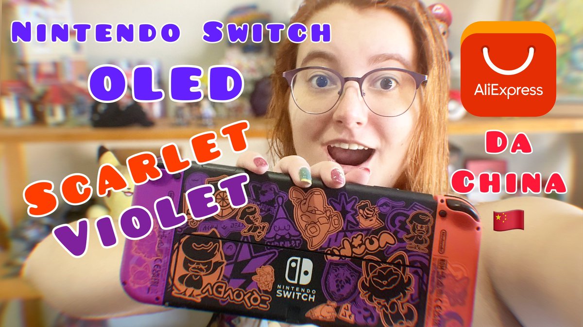 Ele chegou! O vídeo do Nintendo Switch Oled versão Scarlet Violet que comprei pro meu aniversário está publicado!

Vem ver: bit.ly/oledsv