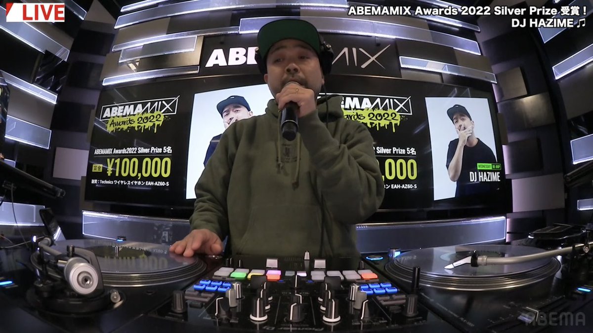 TH700jp's tweet photo. #ABEMAMIX final with #djhazime 

#dance897 https://t.co/aMtZkSIiKy