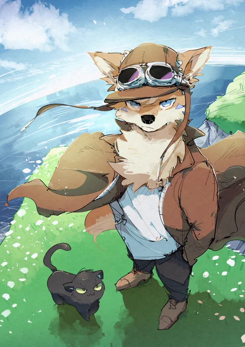 #今年も残りわずかなのでお気に入りの4枚を貼る 創作2枚とFA2枚! 