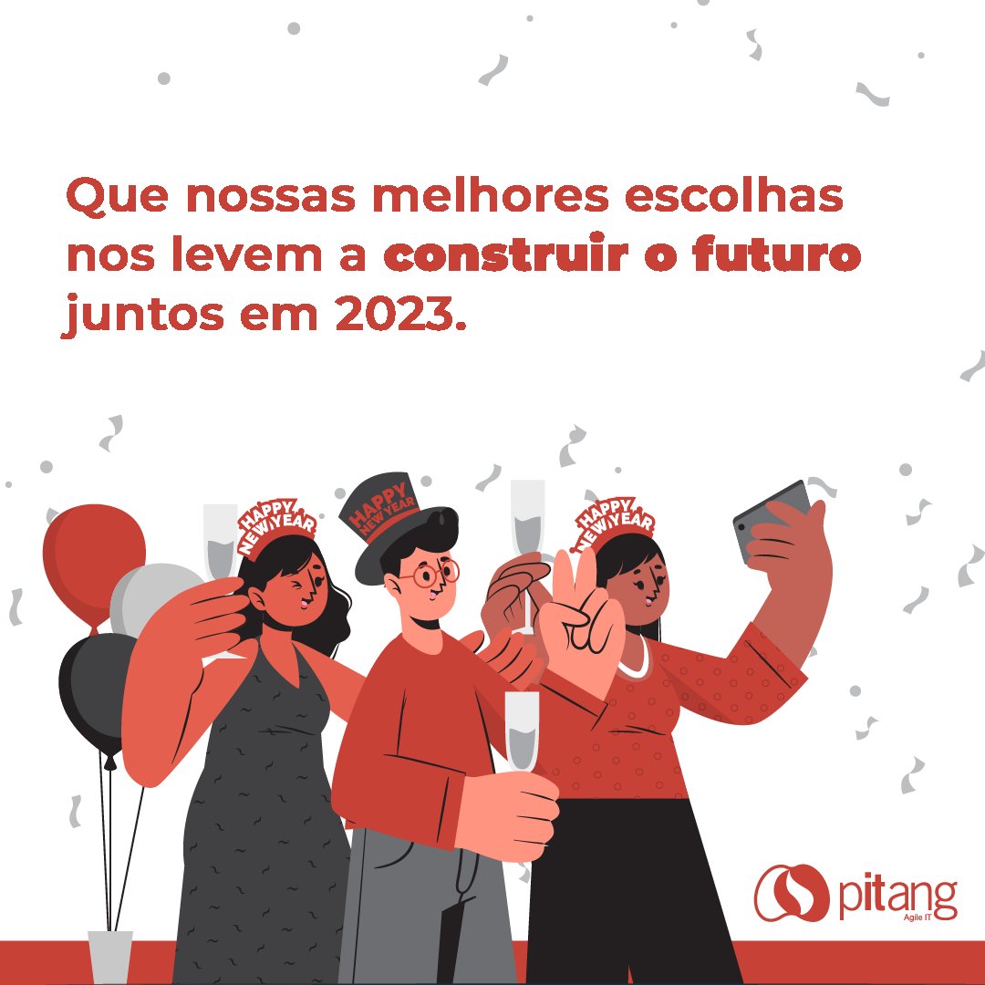 Entraremos em 2023 com muita vontade de fazer a diferença e construir o melhor dos futuros! 💪

Desejamos um Feliz Ano Novo a todas as #PessoasPitangueiras, familiares, amigos e parceiros. Trilharemos um caminho de ainda mais sucesso no ano que vem! 🧡