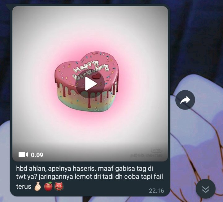 balik buat nunjukin ke dunia virtual kalo ini gemes