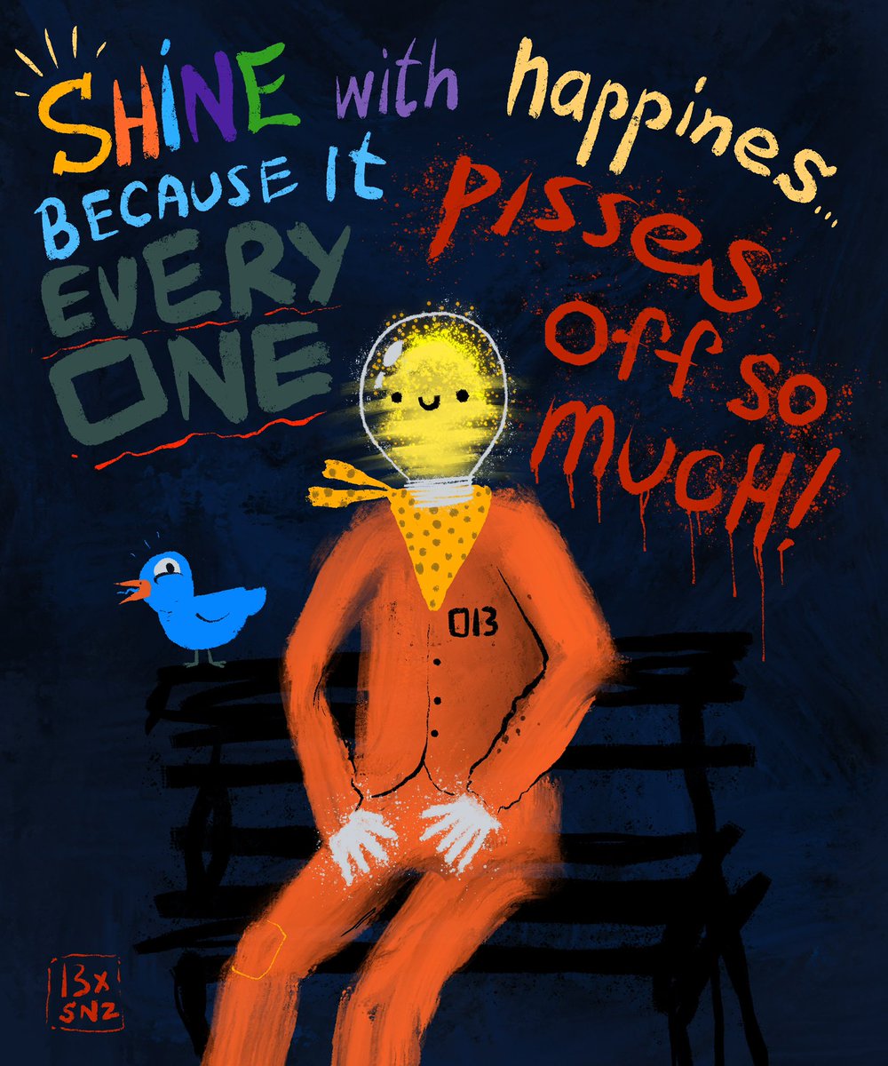 sanchezz111's tweet photo. 🪬Thought of the Day:
💎Shine with happiness... because it 🔥🍑pisses everyone off so much!
#contemporaryart #Transurfing  #withoutAI #karma #digitalart #wip #challenge #NFTCommunity #ArtistOnTwitter #art #collection #abstractartist #illustration #nftart #NFTs #13xsnz #Happyxmas https://t.co/cG2PVD5Ixb