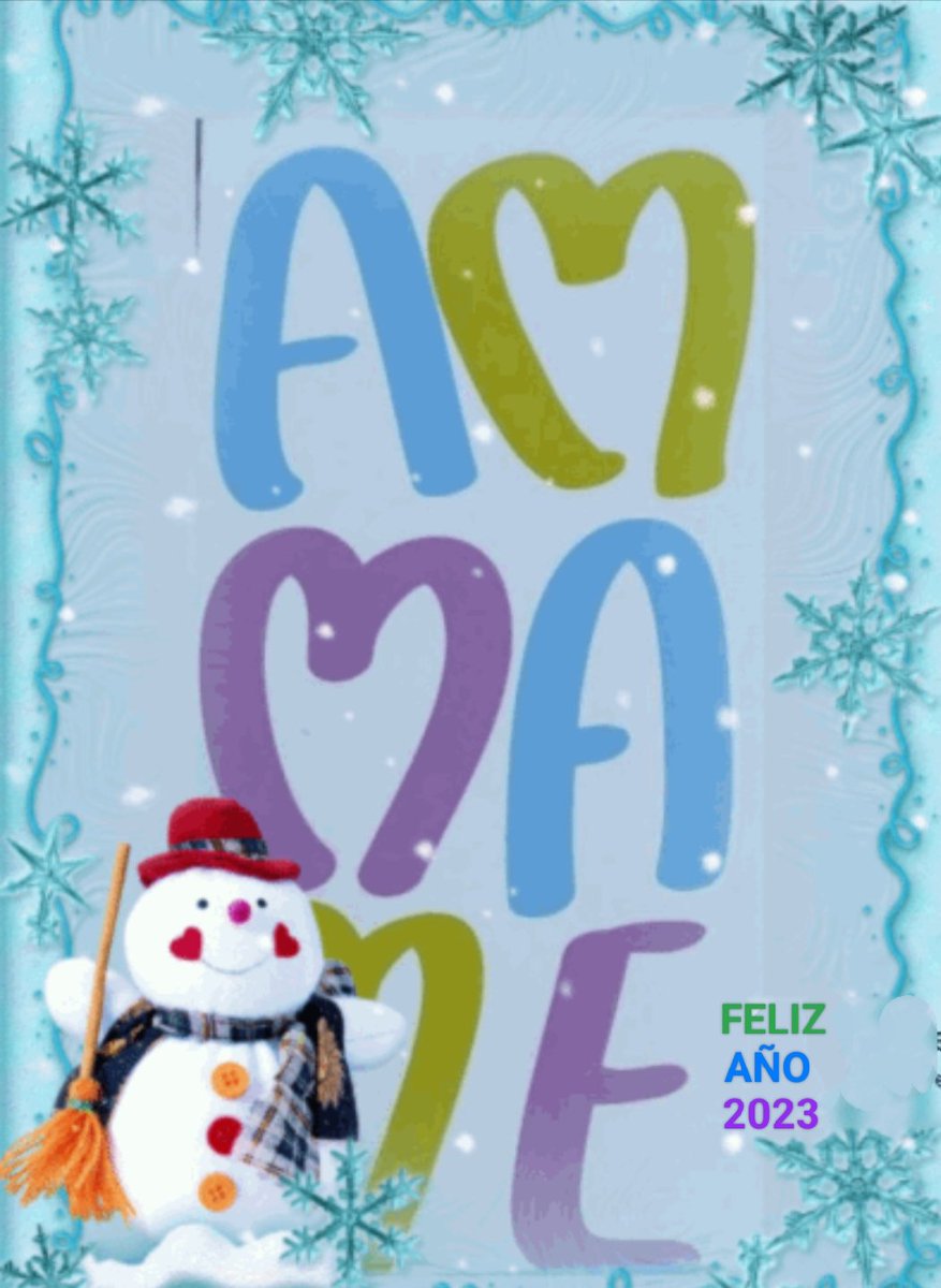 Brindo por las cosas buenas que nos sucedieron, y por las malas que nos ayudaron a crecer y ser más fuertes.

AMMAME os desea un año nuevo cargado de Paz, alegrías y salud.

FELIZ  2023
