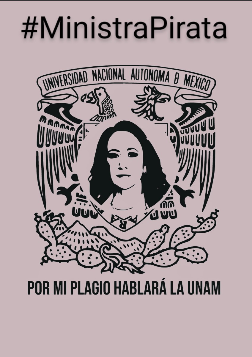 BeerOthon's tweet photo. Exigimos a la UNAM que revoque el título de abogada a Yasmín Esquivel #MinistraEspuria 
Así cómo lo señala su normatividad.
El prestigio de nuestra máxima casa de estudios está en juego.
Los ciudadanos estamos atentos vigilando....!!!! https://t.co/hDPGYtfIBs