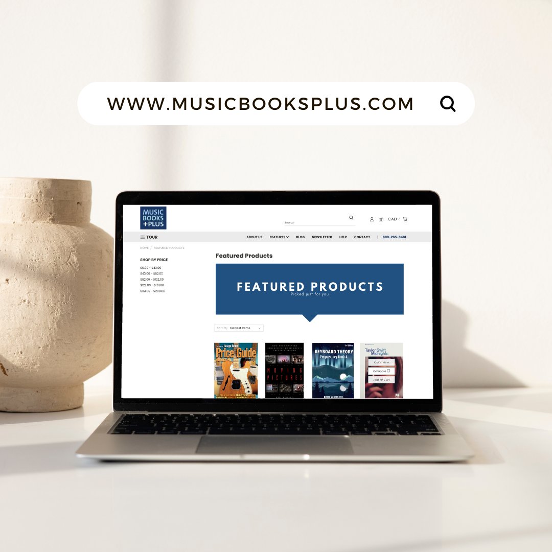 musicbooksplus's tweet photo. Featured products are updated daily and picked just for you

View all featured products at Music Books Plus now!

https://t.co/ueT9Kmapd2

#musicbooksplus #featuredproducts #musicbooks https://t.co/AnpaHlwEIQ