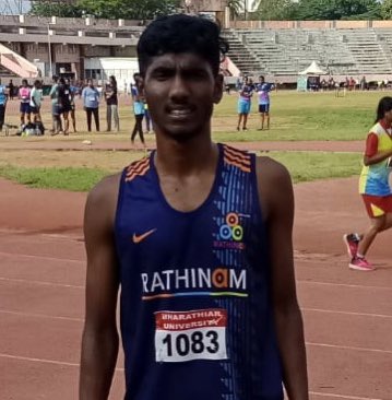 Manickam_reach's tweet photo. Mr. Velmurugan, https://t.co/FNGULWpNj9 (BPS) student of Rathinam College has secured Gold Medal and Break a New Record in Bharathiar University Intercollegiate athletic meet in the event of1500mts in 4min.02sec.40nano sec at Nehru stadium, Coimbatore. #ugc #aicte https://t.co/7nzUOJmRgv