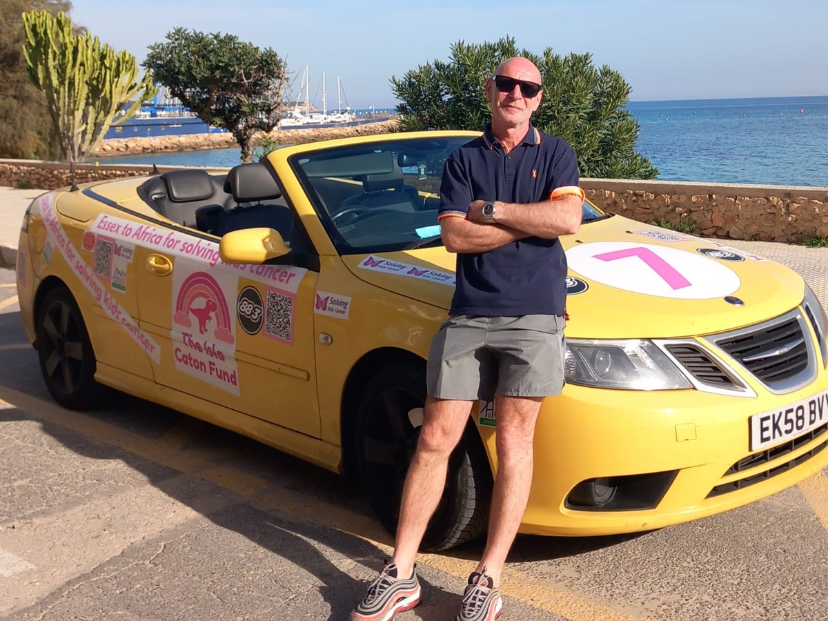 Isla's Dad <a href="/michaelhook37/">michael hook</a> will be on <a href="/itvnews/">ITV News</a> tonight as he continues his road trip from Hornchurch to Marrakesh for <a href="/SKC_UK/">Solving Kids' Cancer UK 🎗</a> 💛 x