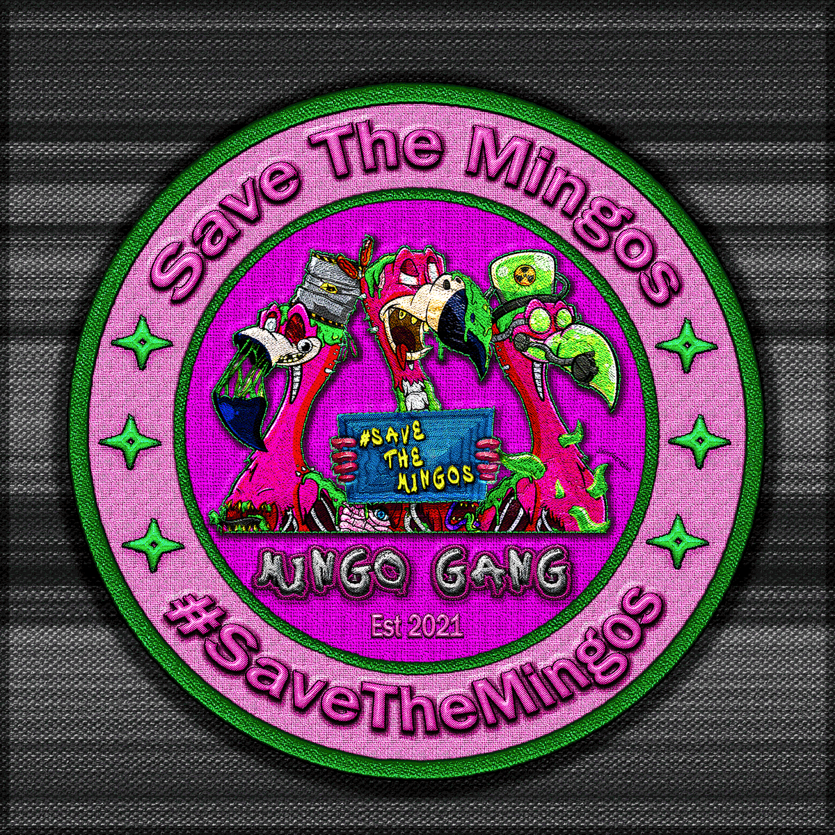 GenesiusOfRome's tweet photo. All OG #MutantMingos holders will be able to claim their badges one for one. 

The badge is also the serum that will SAVE your Mutant &amp; restore it. 

Will be having some giveaways for the badges. Join the discord and be ready. 

https://t.co/uxlHAe7QWg https://t.co/FlYaHKNZbH