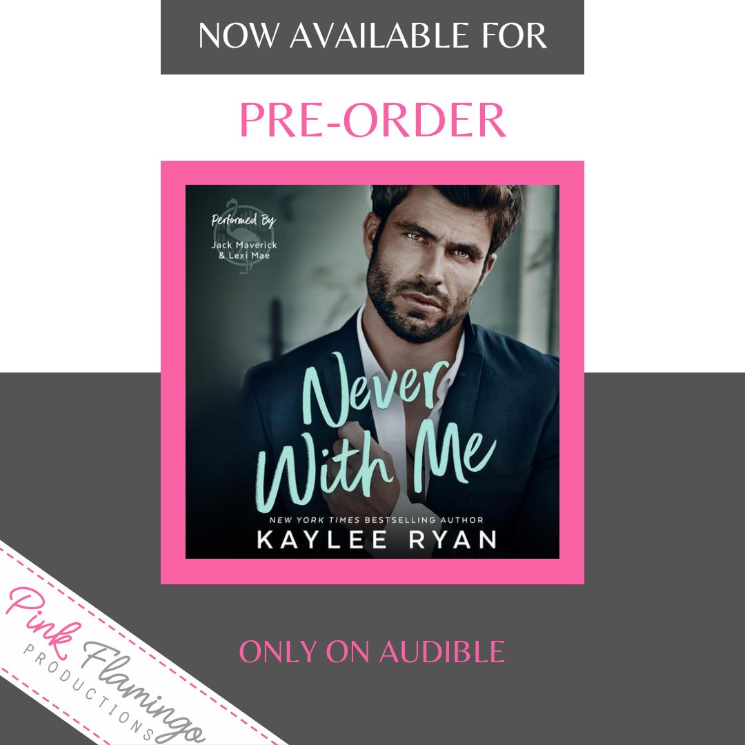 TheFlockonTour's tweet photo. 🎧 Pre Order Alert 🎧
Never With Me by @author_k_ryan 
Narrated by #JackMaverick &amp; @leximae_audio 
Published &amp; Produced by @PFPAudiobooks
Audible US: https://t.co/MUMRM0vHkn
Audible UK: https://t.co/T8dncJZYKU
#PreOrderBlitz  #NeverWithMeAudioTour #TheFlockonTour https://t.co/efv26AX9AQ