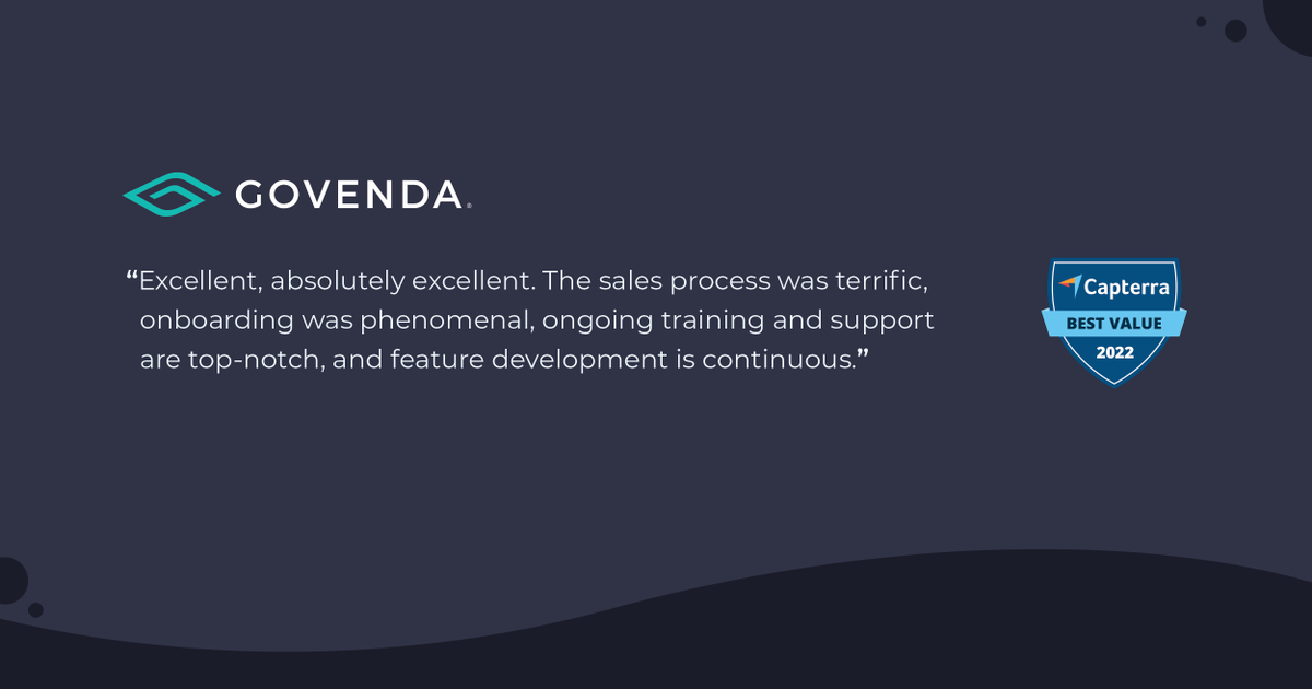 Govenda's board management solutions are flexible, allowing you to adopt the right sets of features at your own pace. Get up and running in hours while creating a partnership that will last for years.