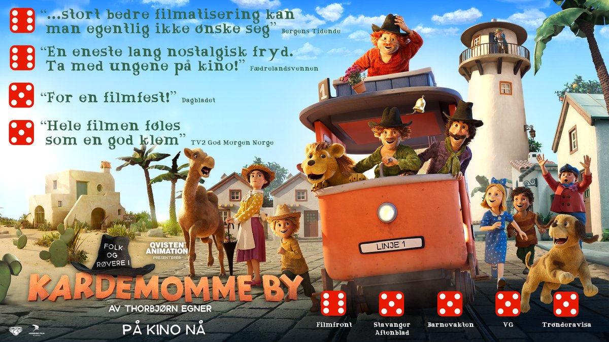 Ikke sett den ennå? Ta med hele familien og se <a href="/QvistenAnim/">Qvisten Animation</a> sin herlig nostalgiske nye film om Kardemomme by i romjula 🍿