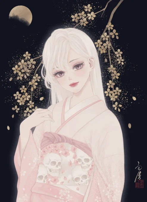 #今年も残りわずかなのでお気に入りの4枚を貼る偶然にも白髪で揃いました。 