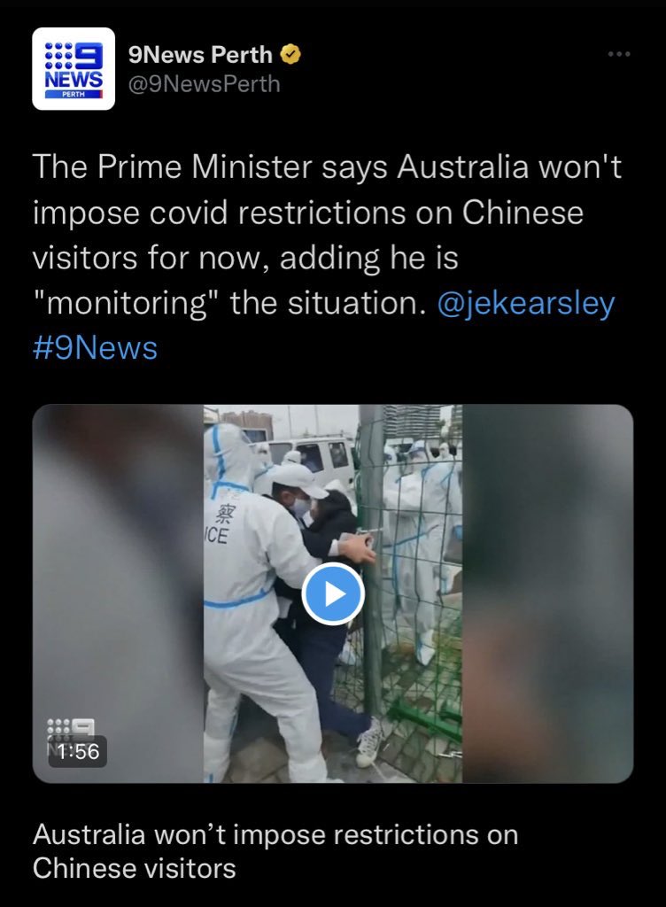badiucao's tweet photo. Milan，Italy， 50% passengers on China flights have covid. Italy travel restricts China for Covid.

Australia，@AlboMP — I wont covid- restrict China now，I need monitor more… https://t.co/IBvmVdPTq1