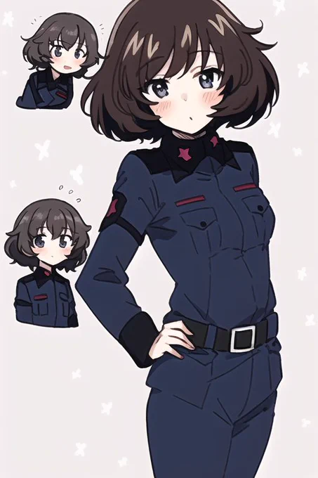 #NovelAI 秋山殿! 