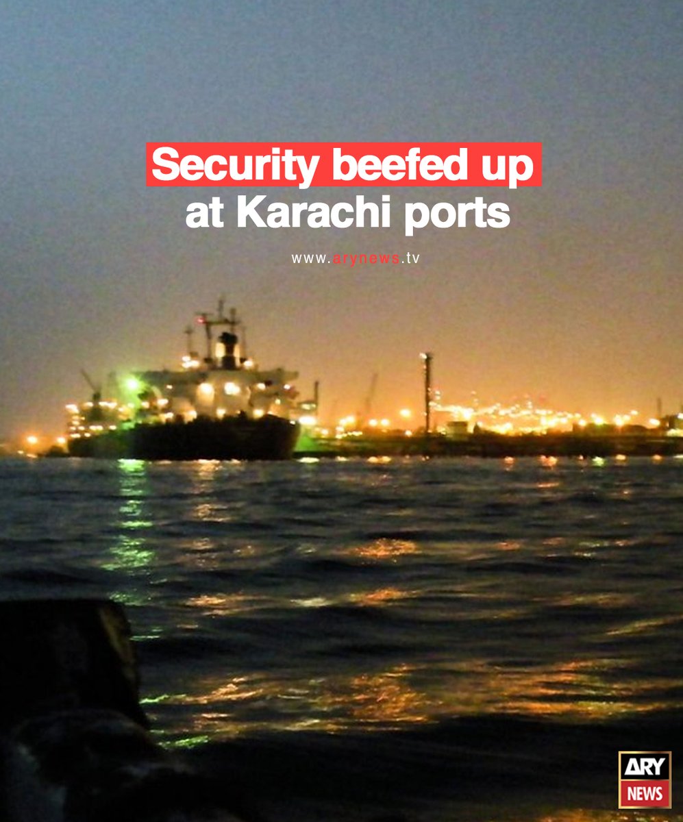 ARY NEWS on Twitter "As per details, the Karachi port security force