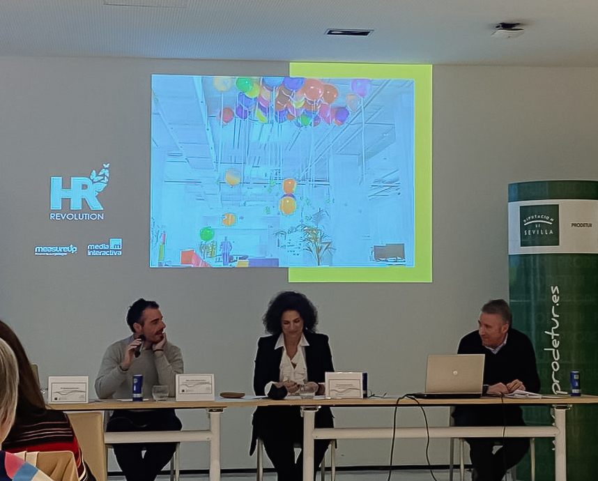 Media Interactiva (@med_interactiva) on Twitter photo En el día de ayer, Laura Morillo, nuestra Directora de Recursos Humanos en Media Interactiva, participó como ponente la 'I Jornada para la Mejora en la Calidad Formativa. Buenas Prácticas Docentes' organizada por <a href="/Prodetur/">Prodetur DipuSevilla</a>.
Link a noticia: my.mtr.cool/ahuhstzkbgz En el día de ayer, Laura Morillo, nuestra Directora de Recursos Humanos en Media Interactiva, participó como ponente la 'I Jornada para la Mejora en la Calidad Formativa. Buenas Prácticas Docentes' organizada por <a href="/Prodetur/">Prodetur DipuSevilla</a>.
Link a noticia: my.mtr.cool/ahuhstzkbgz