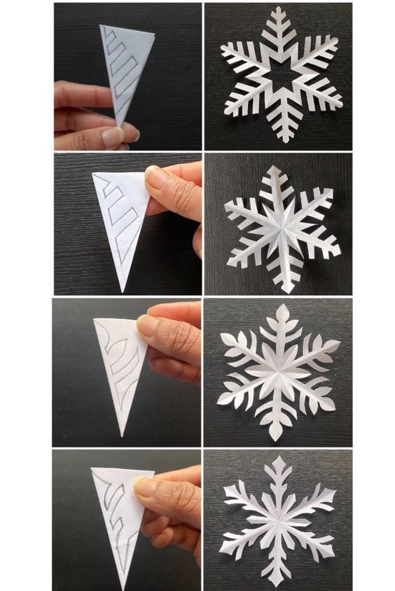 Если тебе хочется украсить свой дом своими руками, то рекомендую начать с вырезания снежинок. Вот несколько схем, если не знаешь, с чего начать.